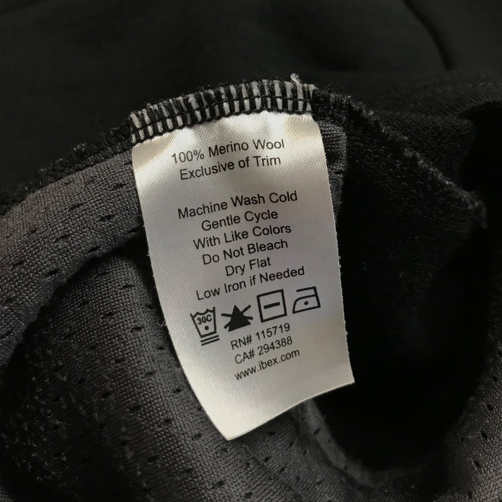 Ibex Shak Merino Wool Jacket Womens Size S Black Full Zip Outdoor Pockets Hiking - Picture 6 of 12